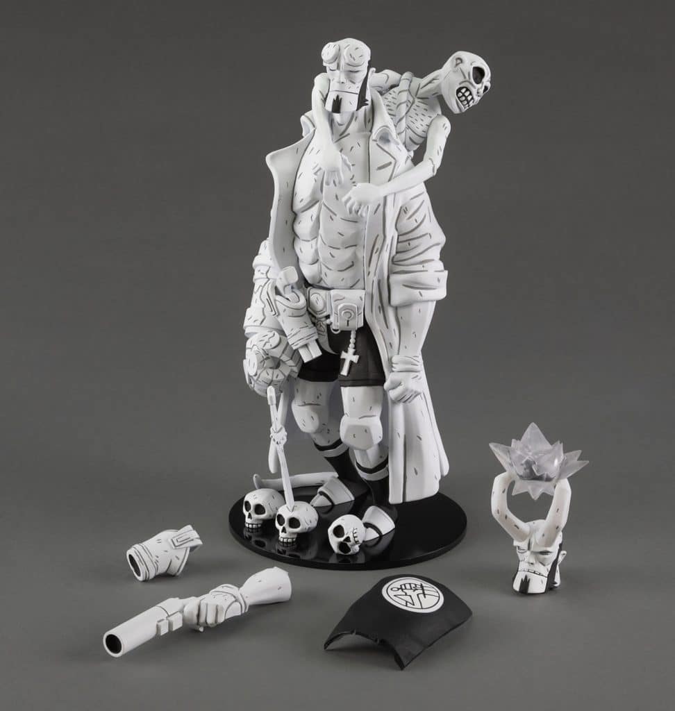 Bougie Hand Of Glory Hellboy - Cire Paraffine, 5 Mèches, Bleu/gris, 22.9cm, 6h De Combustion, Décoration