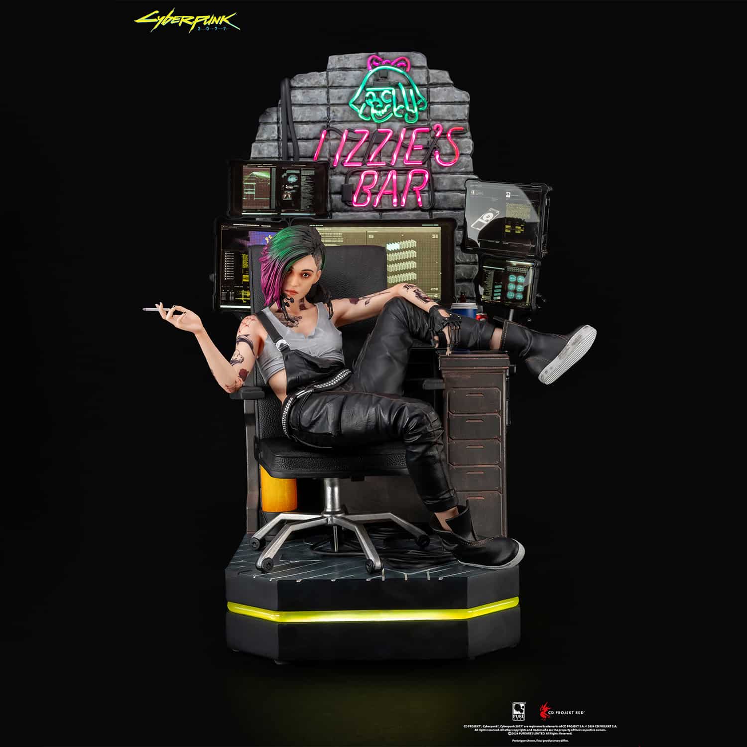 PureArts Judy Alvarez Statue Limited Cyberpunk 2077 Collectible