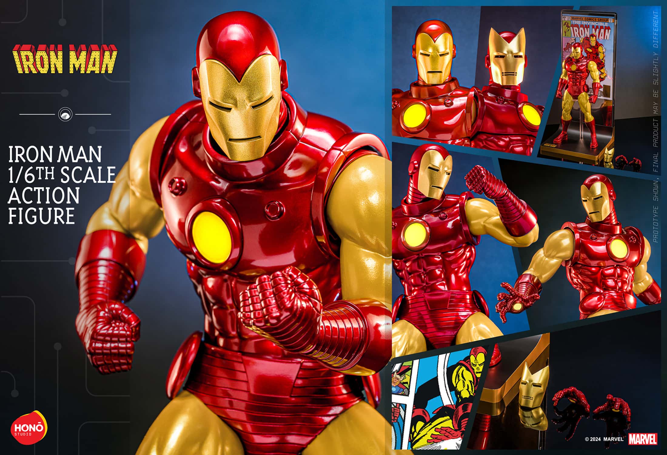 Hono Studio Iron Man Sixth Scale Figure Limited Marvel Collectible