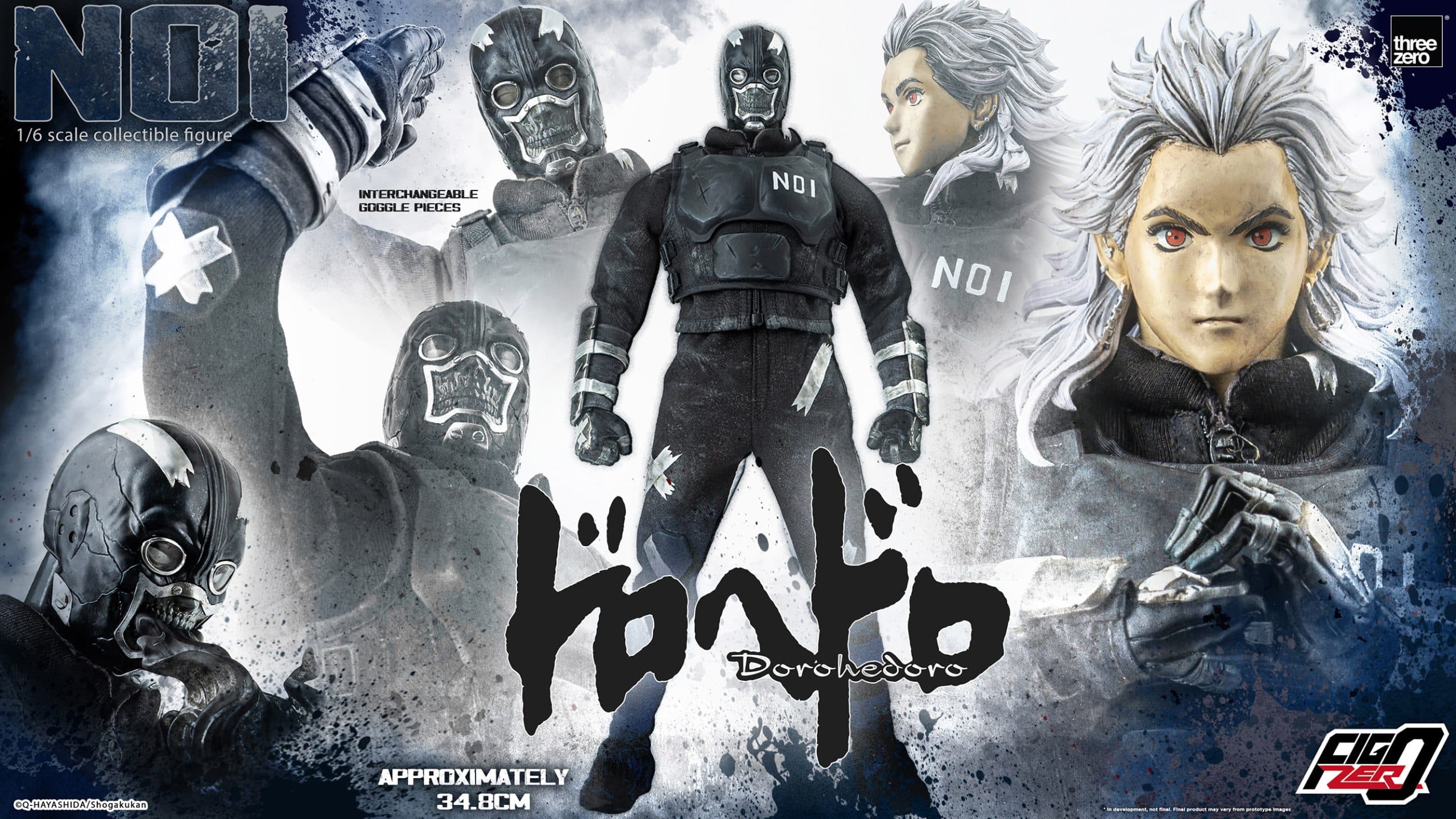 ThreeZero Noi Sixth Scale Figure Dorohedoro Limited Collectible