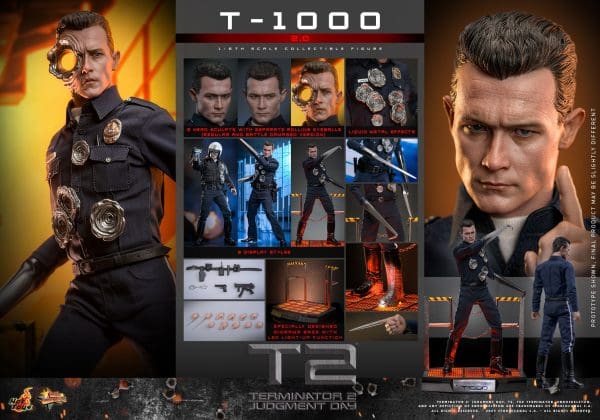 T-1000 Sixth Scale Figure 2.0 Terminator 2: Judgement Day Limited
