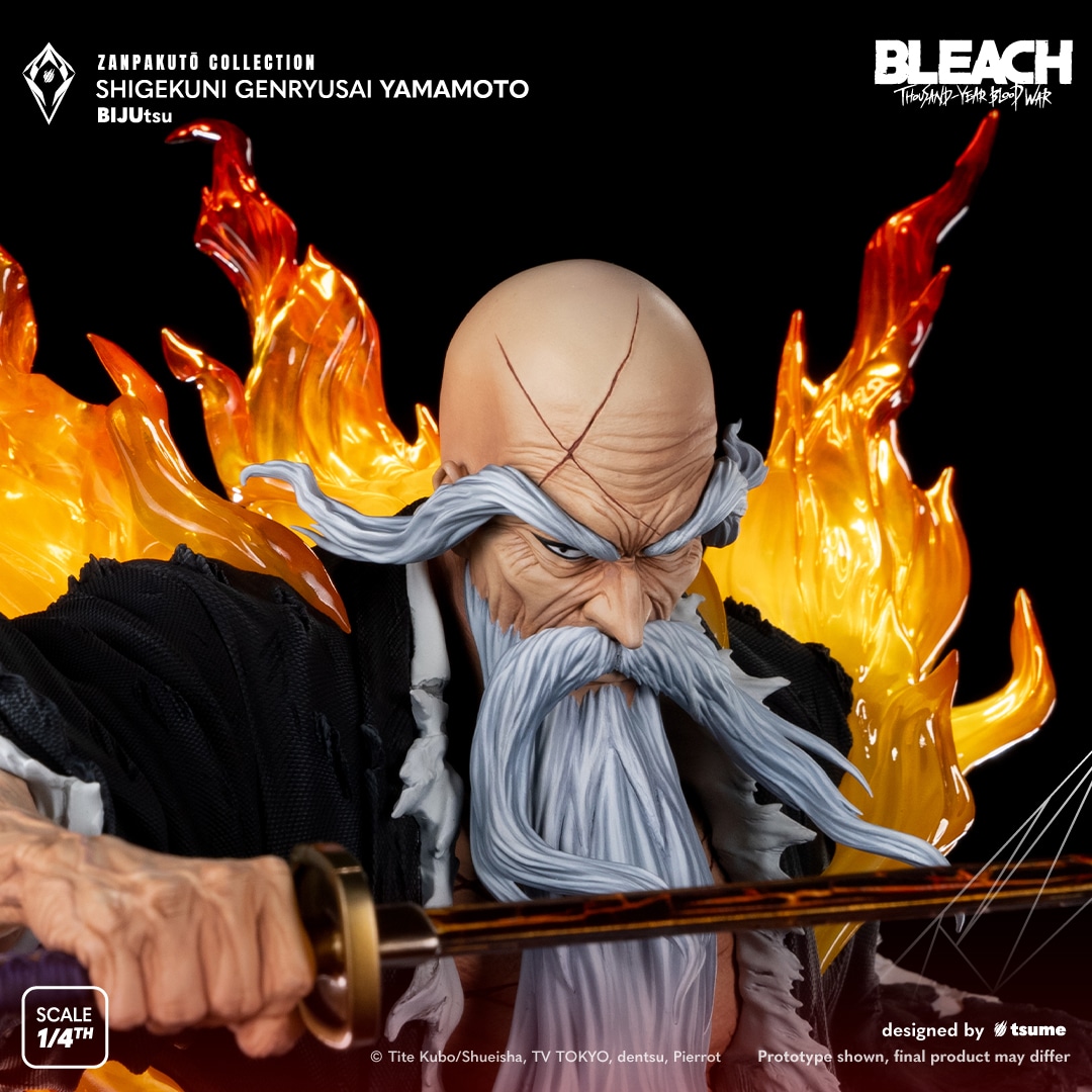 Shigekuni Genryusai Yamamoto Statue BLEACH BIJUtsu Collection
