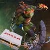 Michelangelo Deluxe Statue TMNT Legends 1:3 Scale Collection