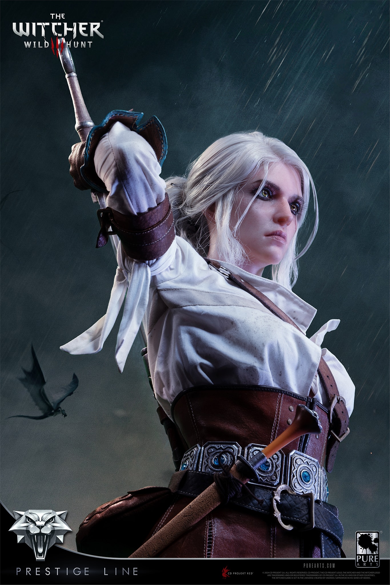 PROMO12_THE WITCHER_PRESTIGE_Ciri of Cintra 1_2 Scale Statue - PureArts