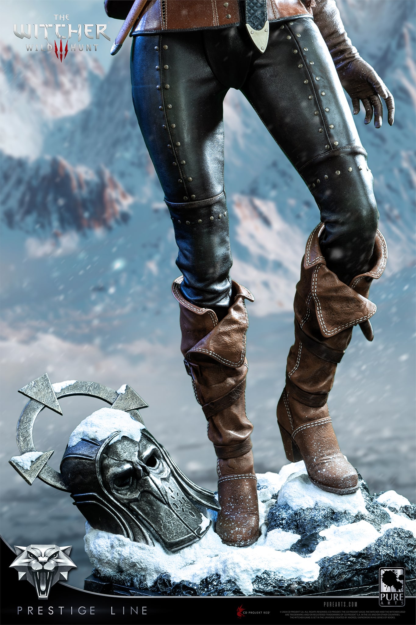PROMO35_THE WITCHER_PRESTIGE_Ciri of Cintra 1_2 Scale Statue - PureArts