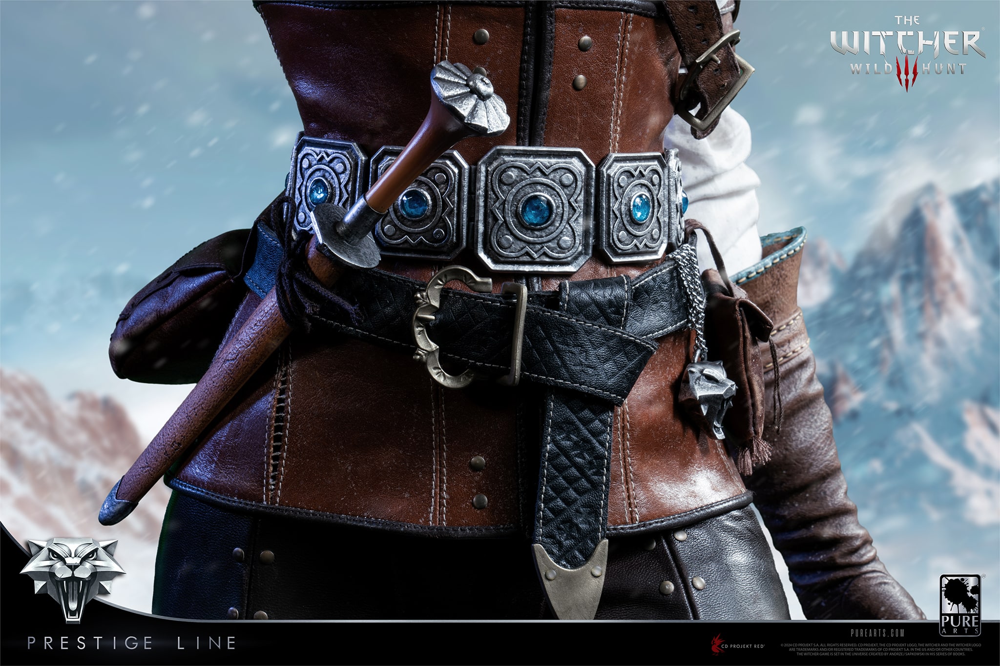 PROMO37_THE WITCHER_PRESTIGE_Ciri of Cintra 1_2 Scale Statue - PureArts