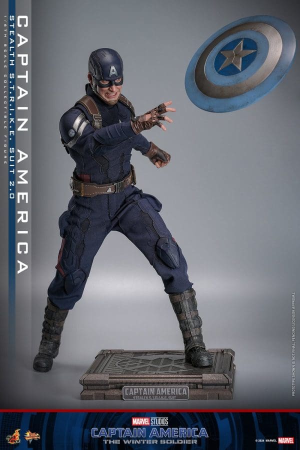 Captain America (Stealth S.T.R.I.K.E. Suit) 2.0 Sixth Scale Figure