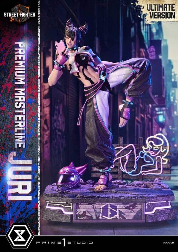wfygj【新品】EMMETI JURI 46 Nano Universe Juri Premium Masterline Statue Street Fighter 6 Limited