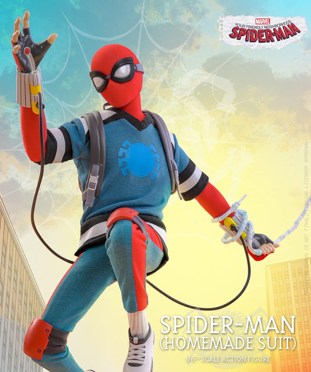 hono-studio-marvel-spider-man-homemade-suit-action-figure-gallery-679d81983a84c Spider-Man Homemade Suit Sixth Scale Figure