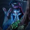 Lady Cheshire Cat Limited Edition Statue Deluxe Edition J. Scott Campbell Fairytale Fantasies Collection