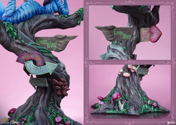 Lady Cheshire Cat Limited Edition Statue Deluxe Edition J. Scott