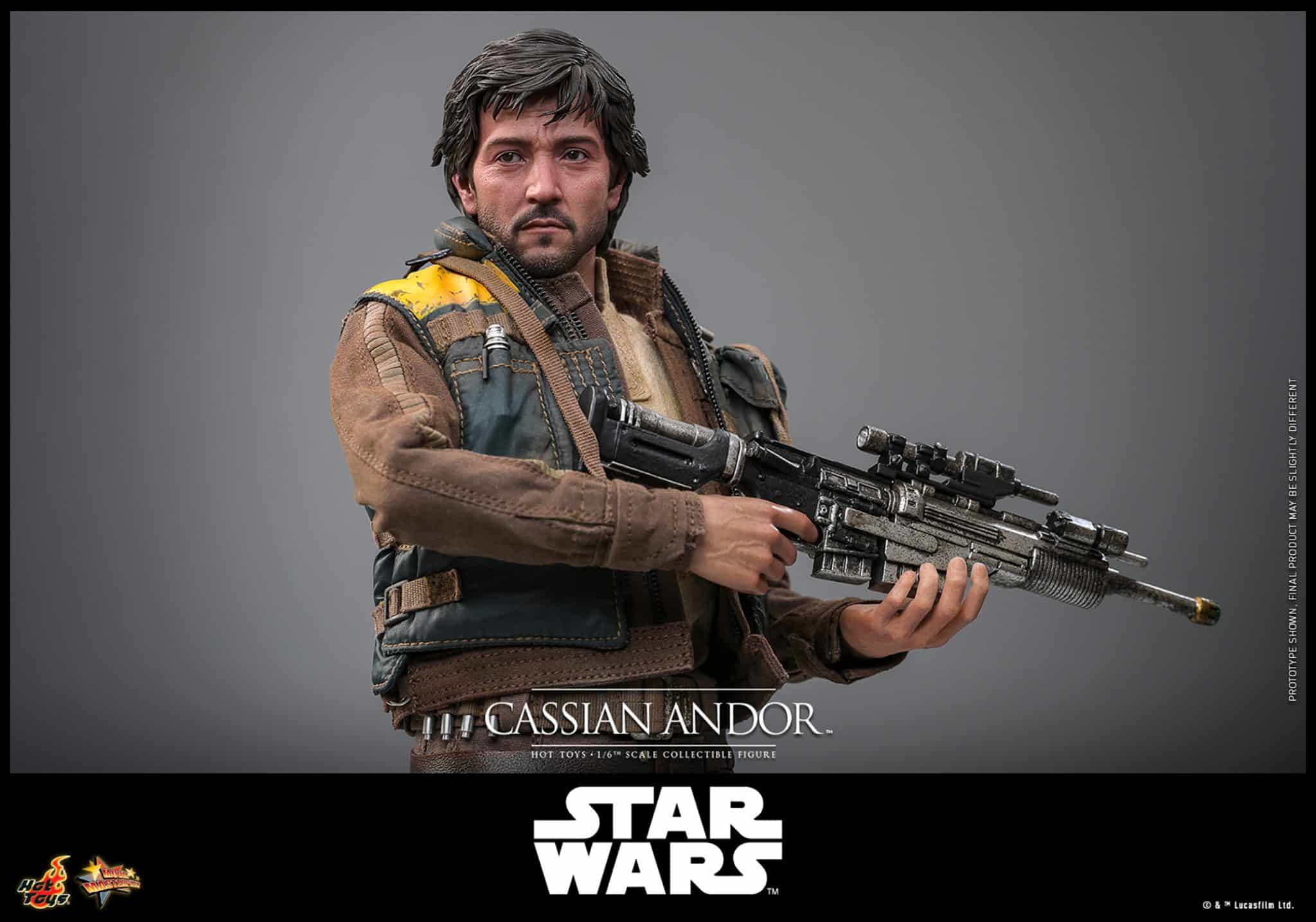 Cassian Andor Sixth Scale Figure Star Wars Limited Collectible - Comic ...
