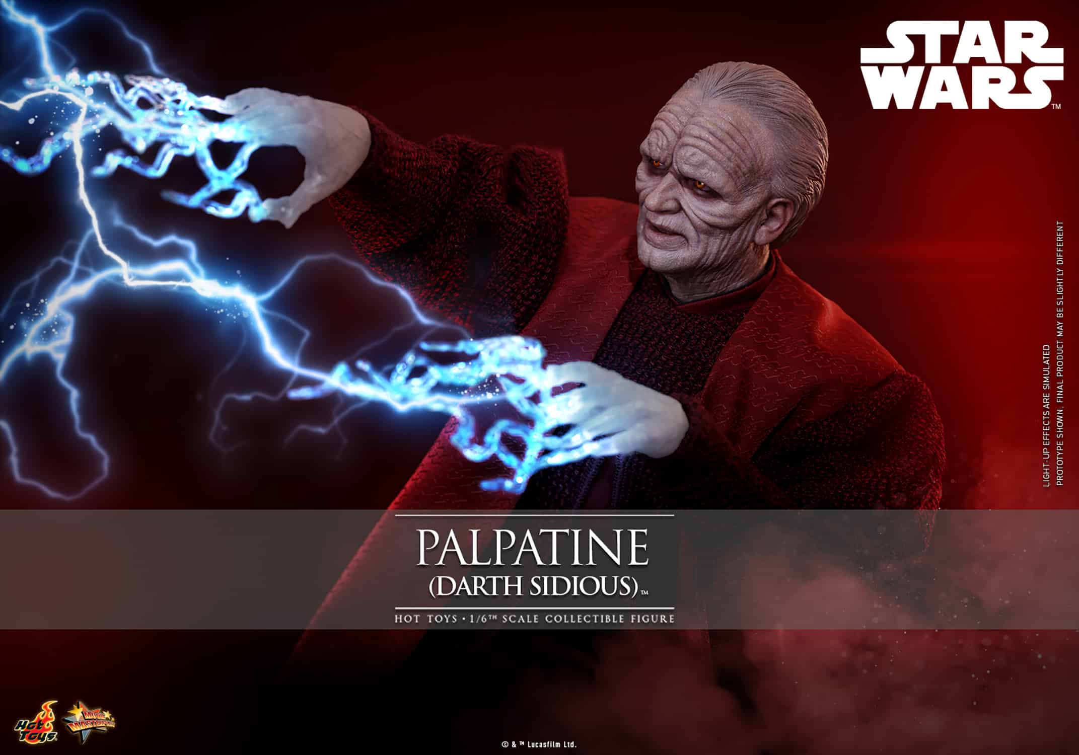 Palpatine Darth Sidious Sixth Scale Figure Limited Star Wars Collectible