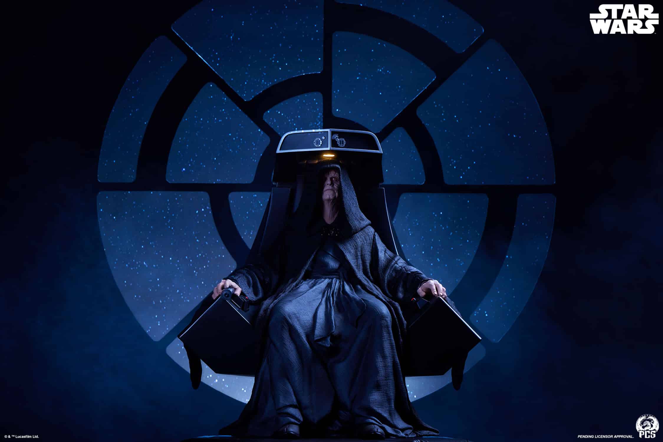Emperor Palpatine On Throne Statue 1:3 Scale Limited Star Wars Collectible