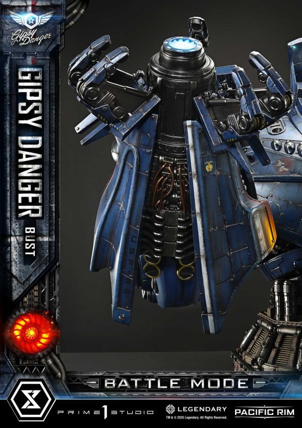 Gipsy Danger Battle Mode Bust Pacific Rim Limited Collectible