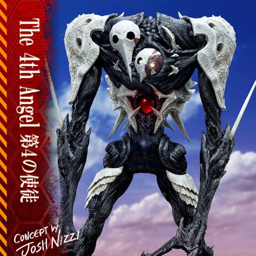 Evangelion The 4th Angel Statue Concept By Josh Nizzi