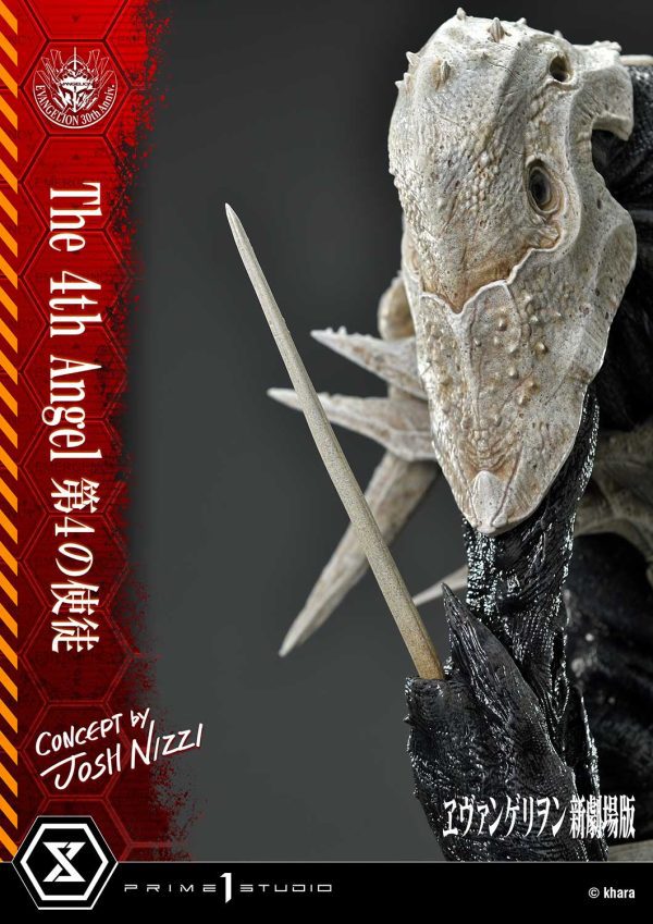 Evangelion The 4th Angel Statue Concept By Josh Nizzi – Comic Concepts