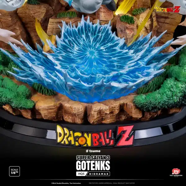 Super Saiyan 3 Gotenks Statue Dioramax HQS 1/6 Scale Dragon Ball Z