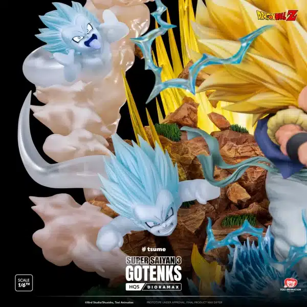 Super Saiyan 3 Gotenks Statue Dioramax HQS 1/6 Scale Dragon Ball Z