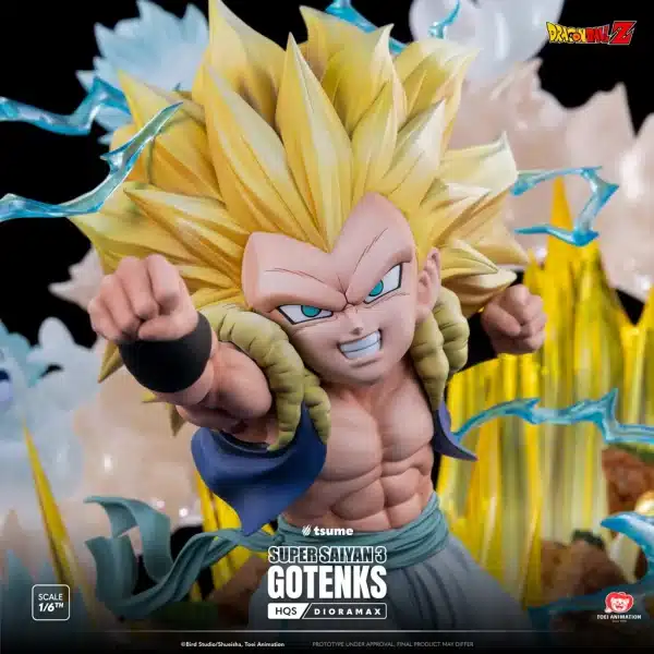 Super Saiyan 3 Gotenks Statue Dioramax HQS 1/6 Scale Dragon Ball Z