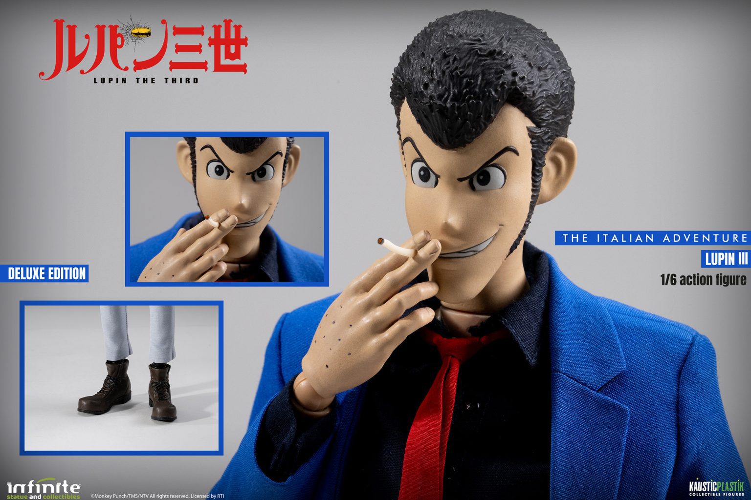 Figurine Lupin III - Banpresto Stylish Figure - Break In Style - Neuve