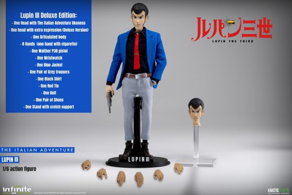 Lupin III Sixth Scale Figure Deluxe Edition – Comic Concepts