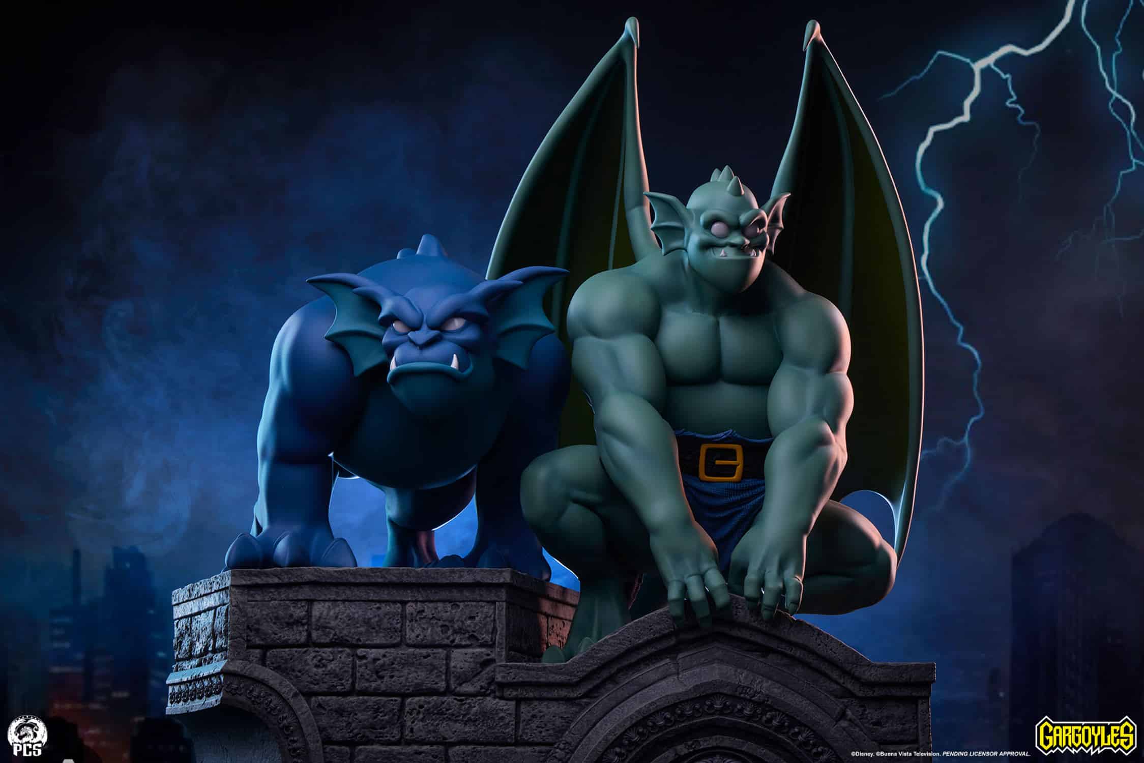 GARGOYLES Broadway & Bronx Quarter Scale Statue