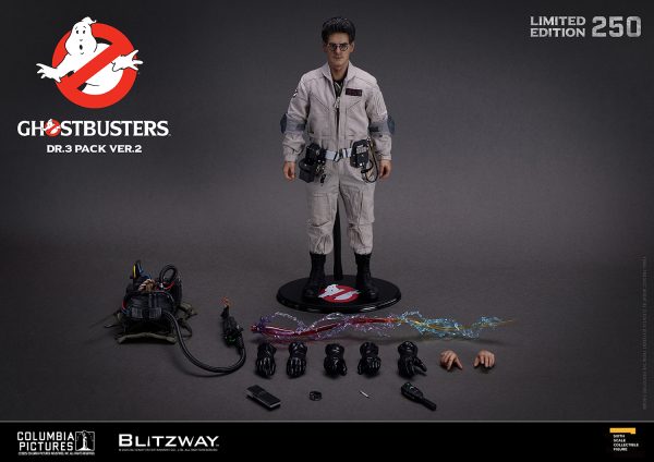 Ghostbusters Dr. 3 Pack Venkman, Stantz, and Spengler Sixth Scale