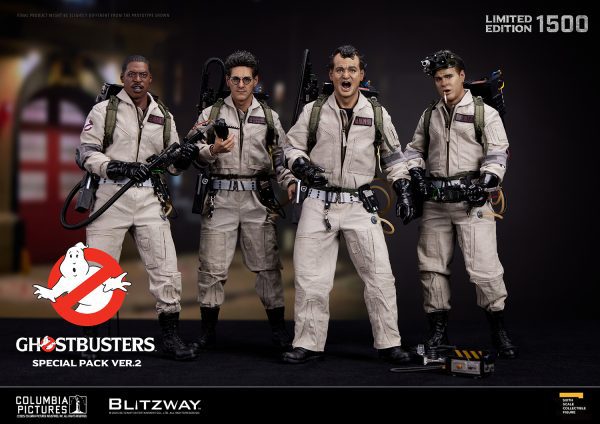 Ghostbusters Special Edition 4 Pack Venkman, Stantz, Spengler, and