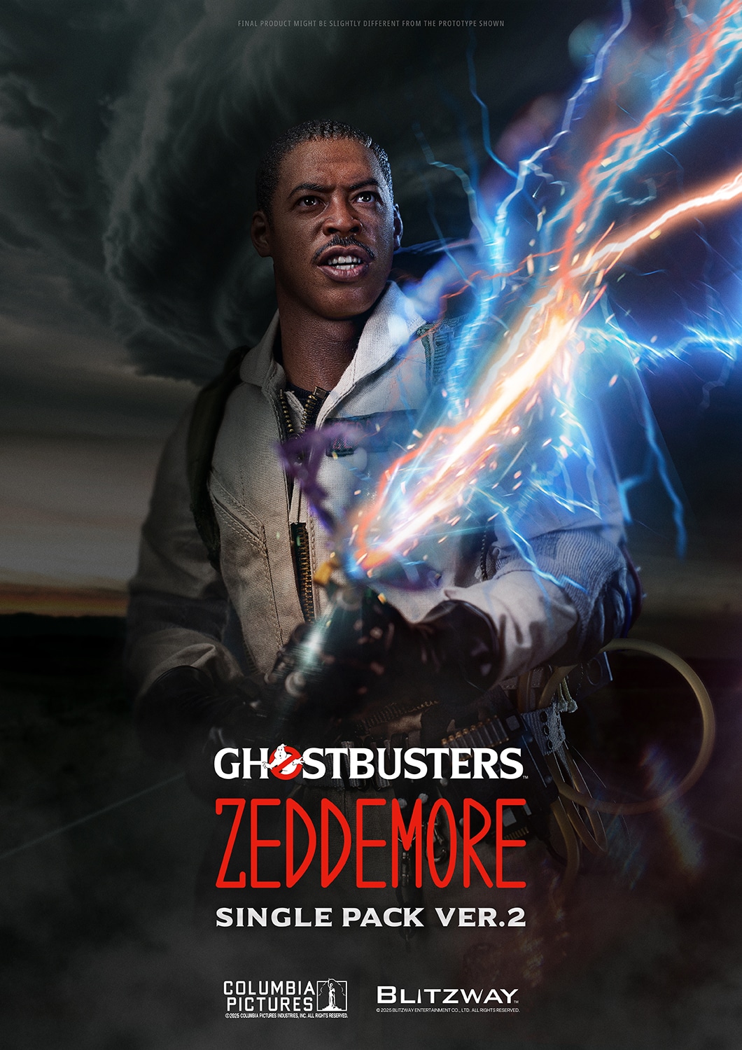 Winston Zeddemore Sixth Scale Figure Version 2 Ghostbusters Limited Collectible