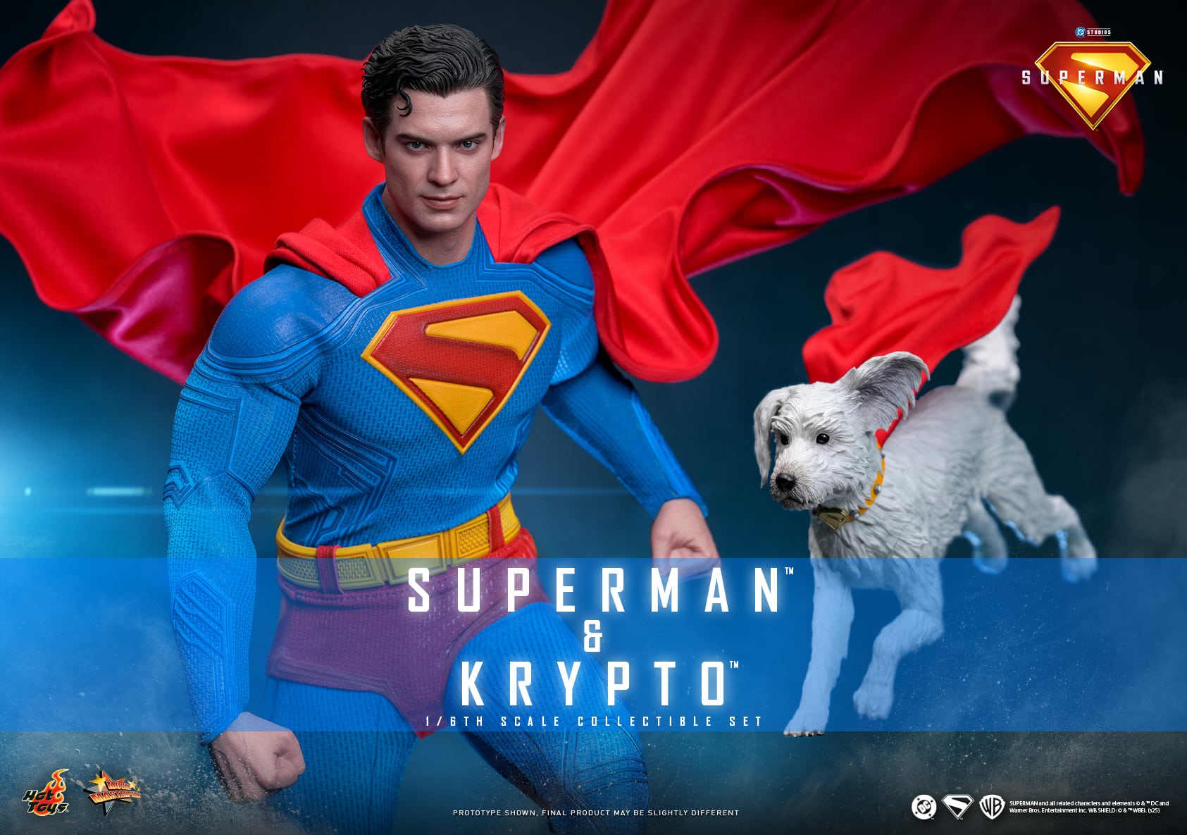 Superman & Krypto Sixth Scale Figure DC Universe Limited Collectible