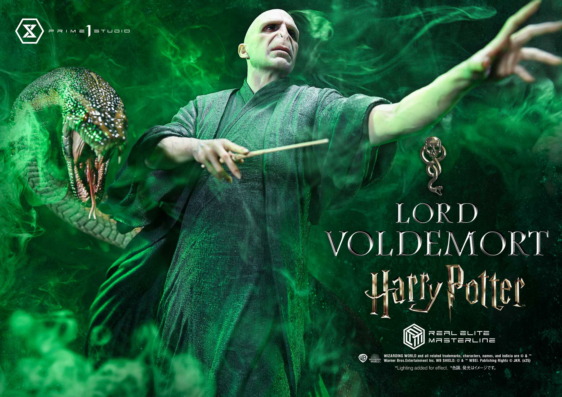 Lord Voldemort Statue Harry Potter Real Elite Masterline Collectible