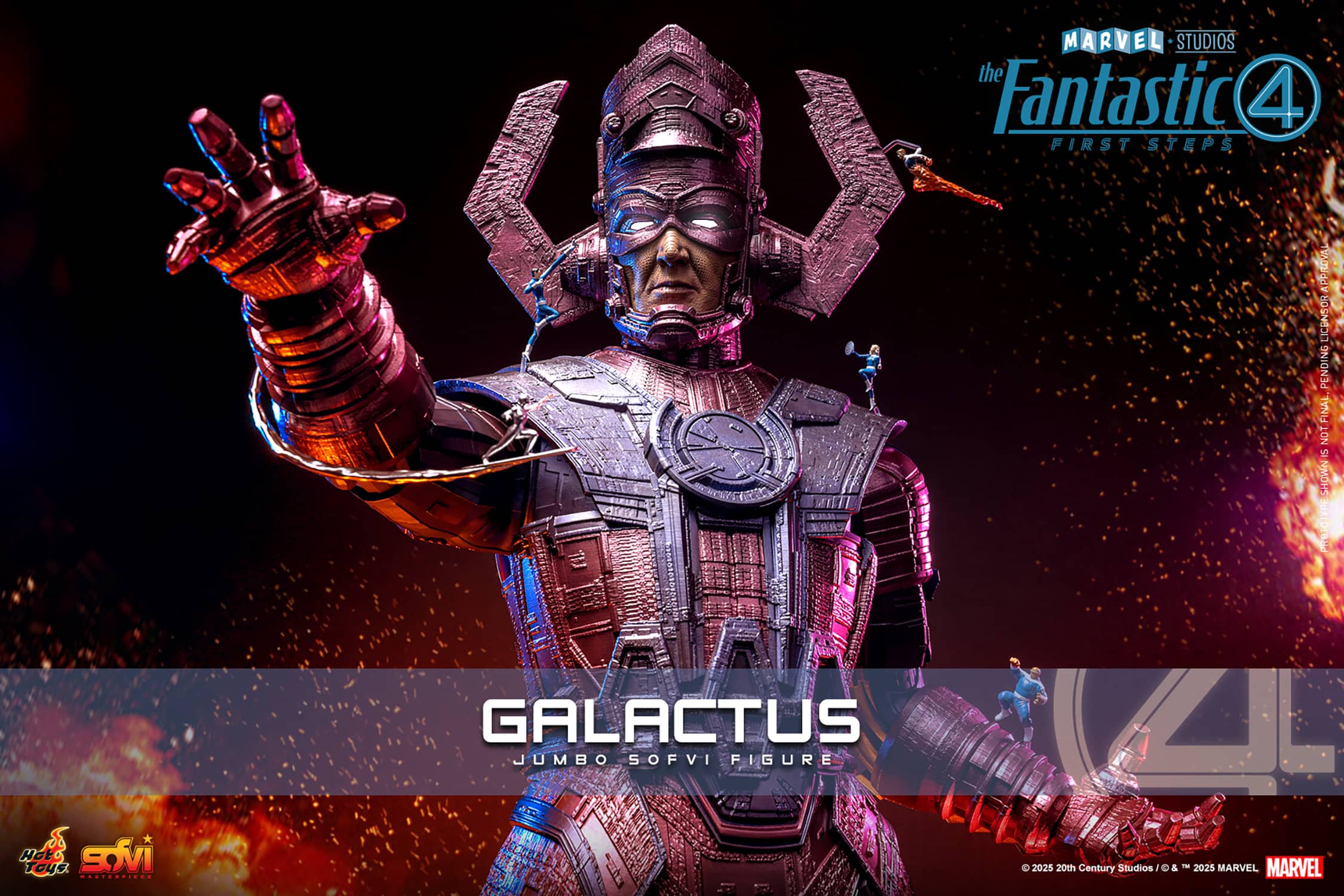 Galactus Jumbo Sofvi Figure Fantastic Four Limited Collectible