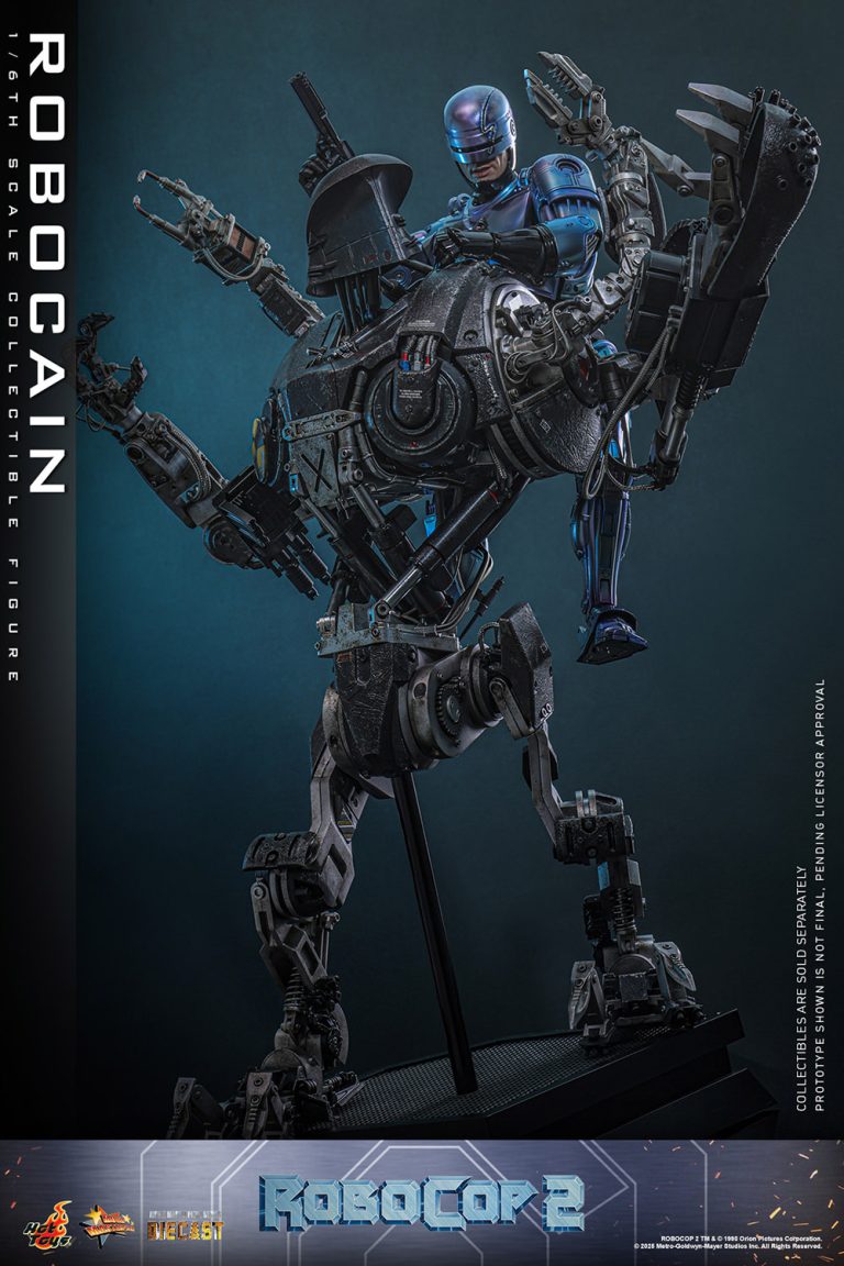 RoboCain Sixth Scale Figure RoboCop 2 Limited Collectible - Comic Concepts