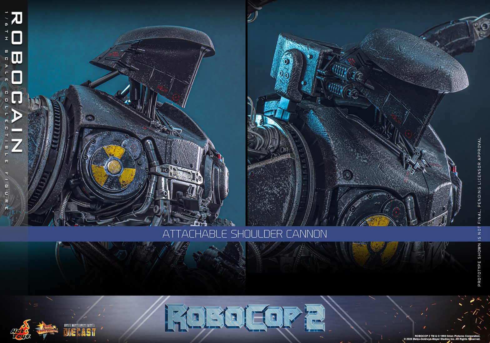 RoboCain Sixth Scale Figure RoboCop 2 Limited Collectible - Comic Concepts