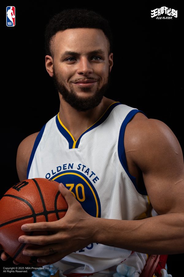 Stephen Steph Curry Life-Size Bust 1:1 Scale NBA Limited Silicone