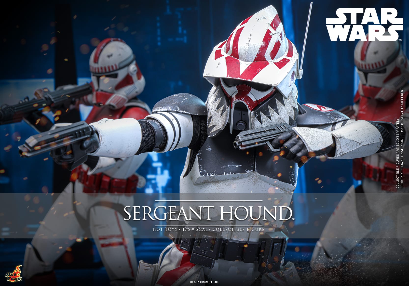 Sergeant Hound Sixth Scale Figure Star Wars Limited Collectible