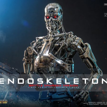 T-800 Endoskeleton Battle-Damaged Sixth Scale Figure The Terminator Limited Collectible