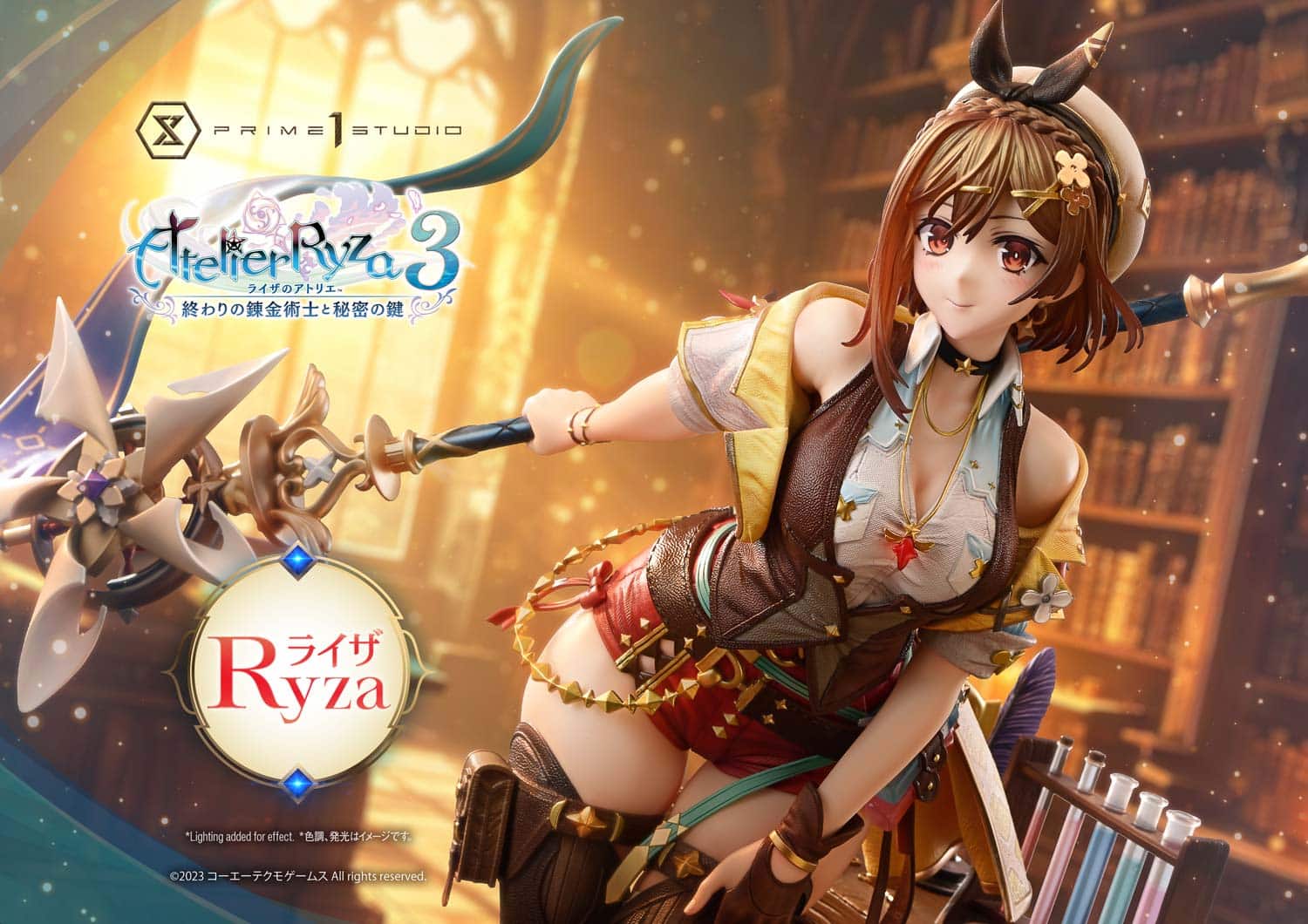 Atelier Ryza Statue Alchemist Of the End & The Secret Key Limited Collectible