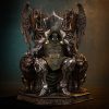 PCS Dr. Doom 1:3 Scale Statue Limited Marvel "On Throne" Collectible