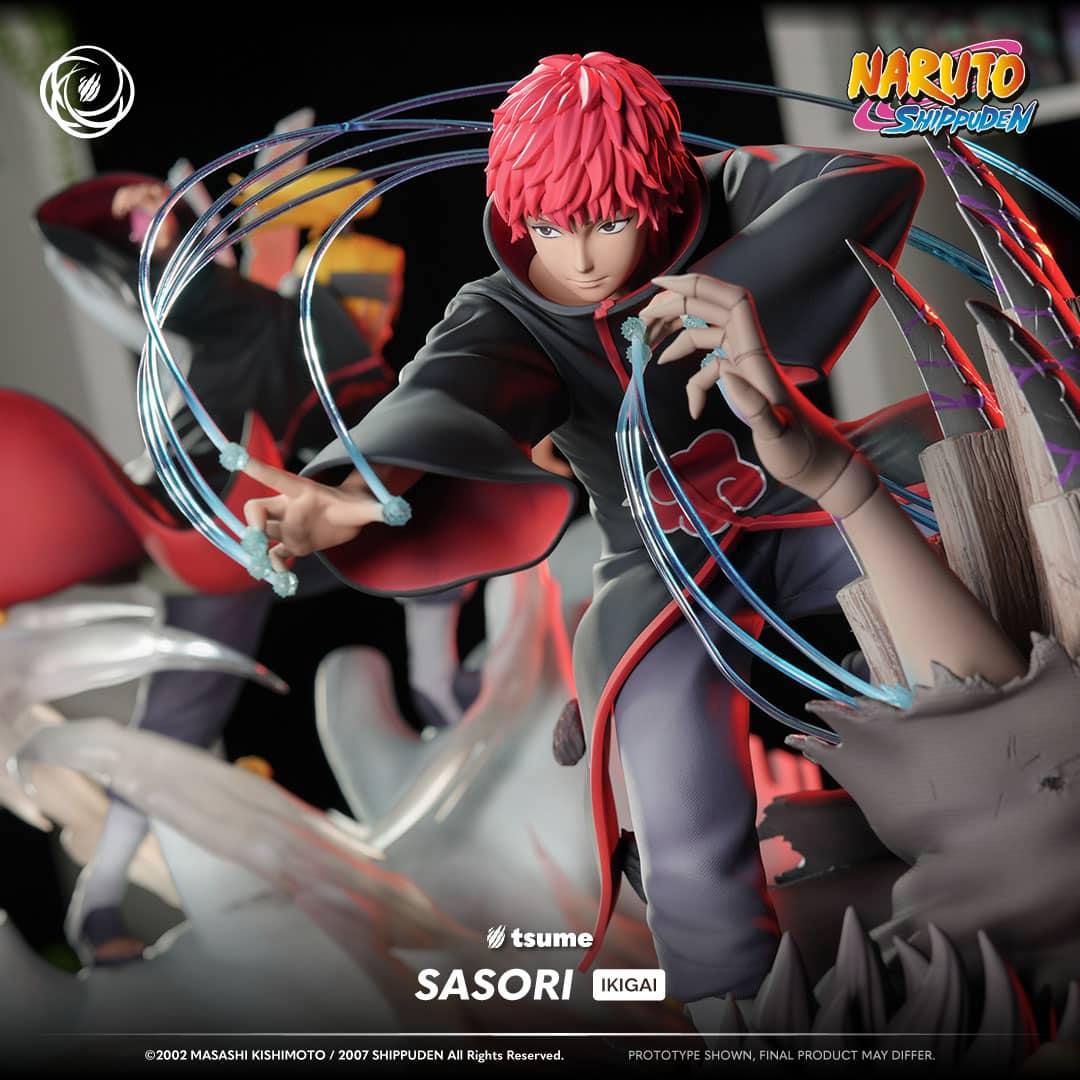 Sasori 1/6 Scale Statue Akatsuki Ikigai Collection Naruto Shippuden Limited Collectible