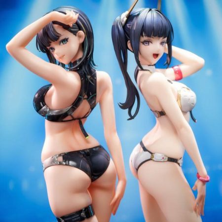 Hakuyou Maruko and Konno Ao Figure Set SSR Hardshell Swimwear Girls