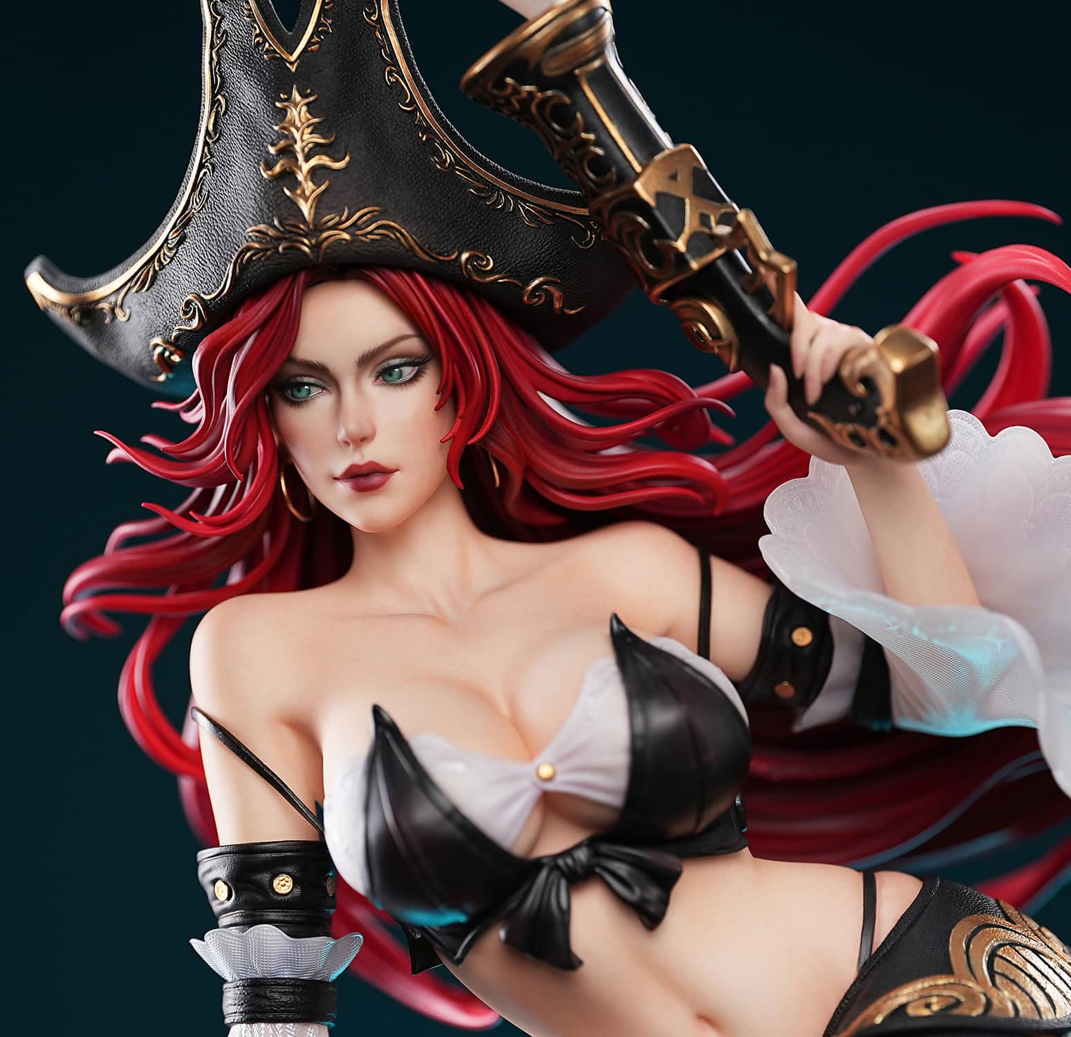 The Bounty Hunter – Miss Fortune Statue League of Legends Limited Collectible