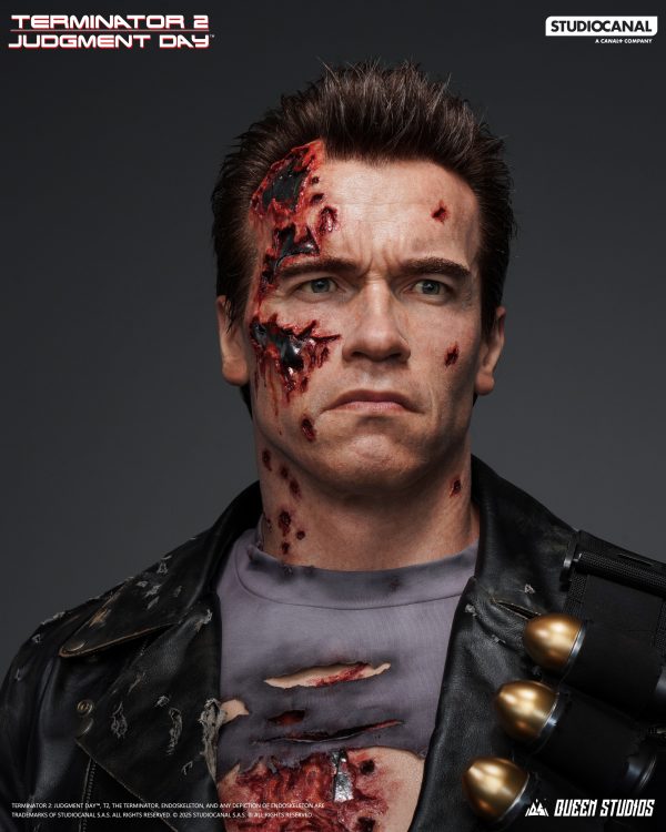 T-800 Battle Damaged Life-Size Bust The Terminator 2 Limited