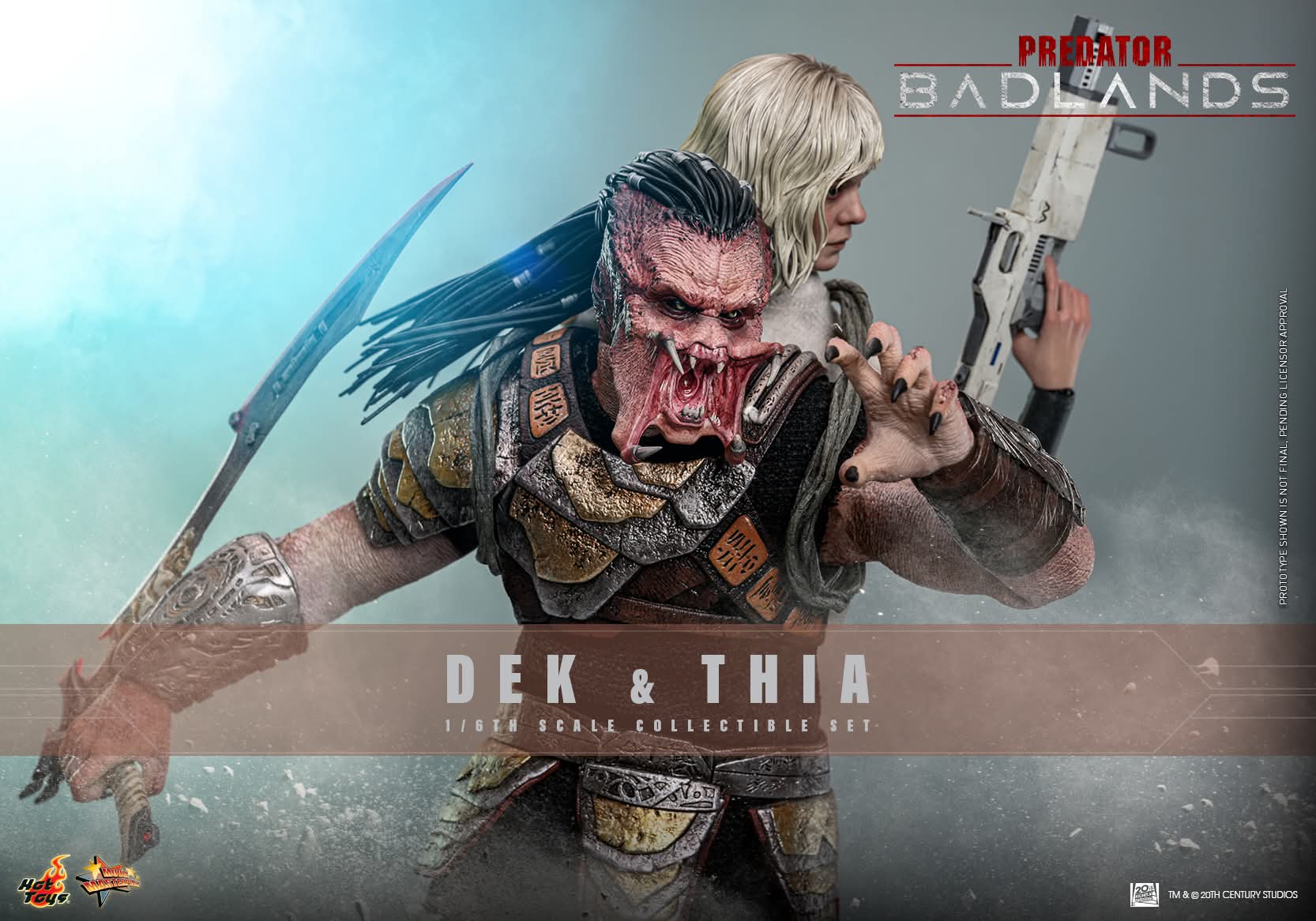 Dek And Thia Sixth Scale Figure Set Predator Badlands Limited Collectible