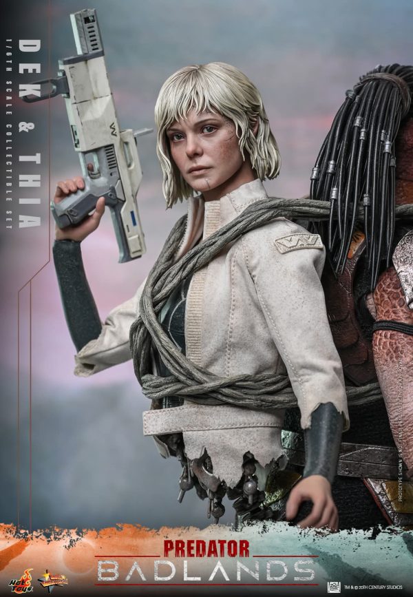 クレヨン7色★美品★Predator 8K-3★バット+エクステ Dek And Thia Sixth Scale Figure Set Predator Badlands Limited