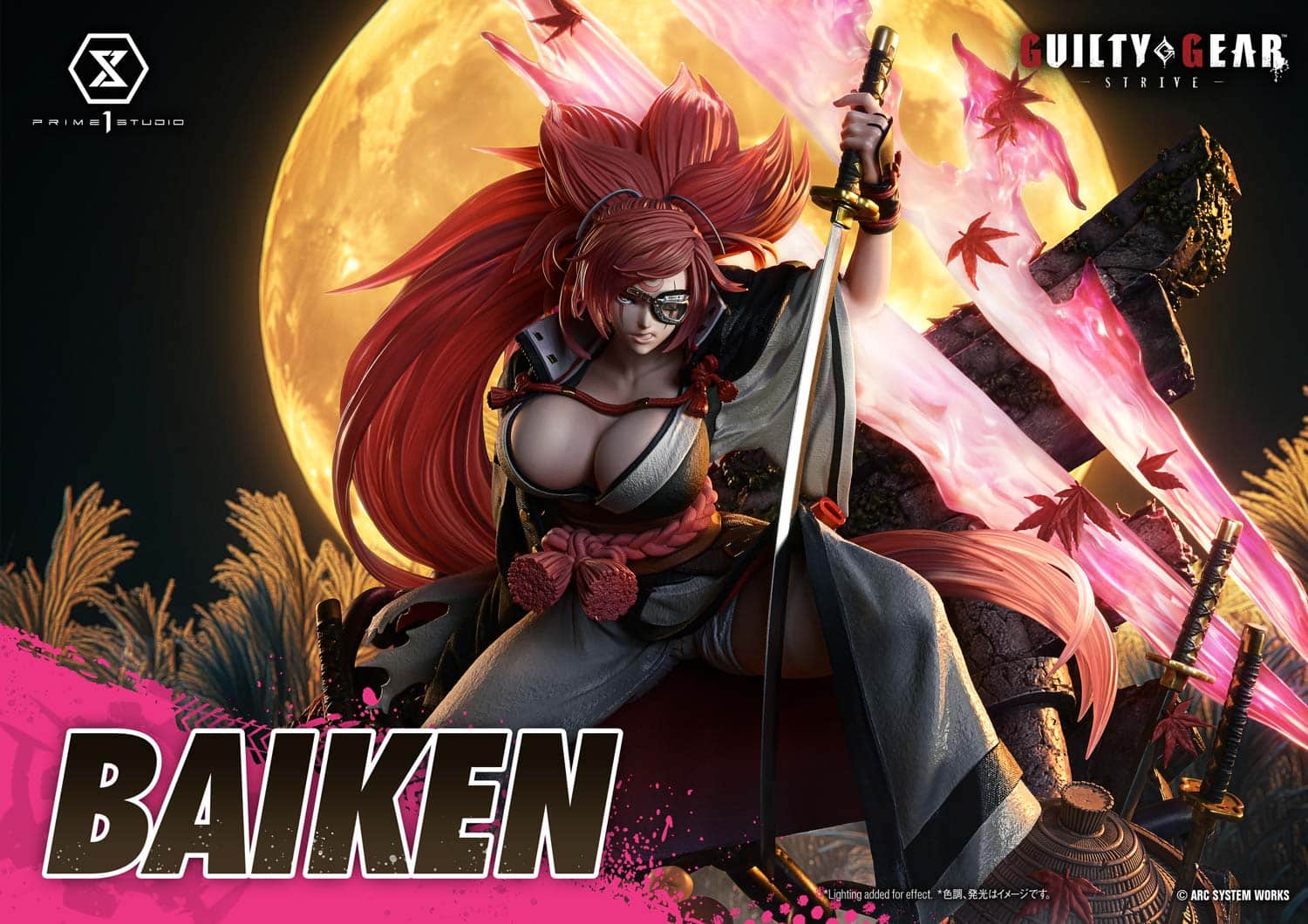 Baiken Statue Guilty Gear Limited Collectible