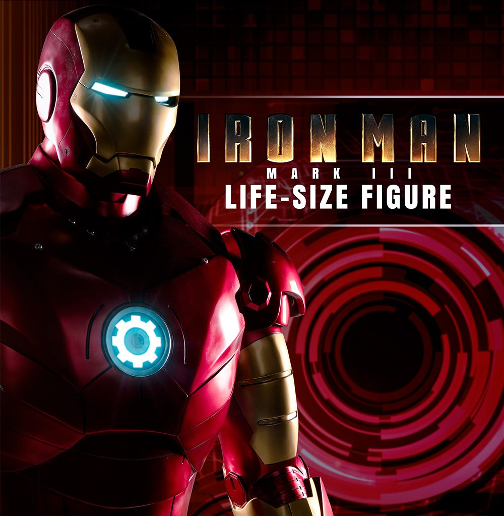 Iron Man Mark III Life-Size Statue Marvel Limited Collectible Figure