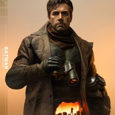 Knight Batman Life-Size Bust 1:1 Silicone Justice League Limited Collectible