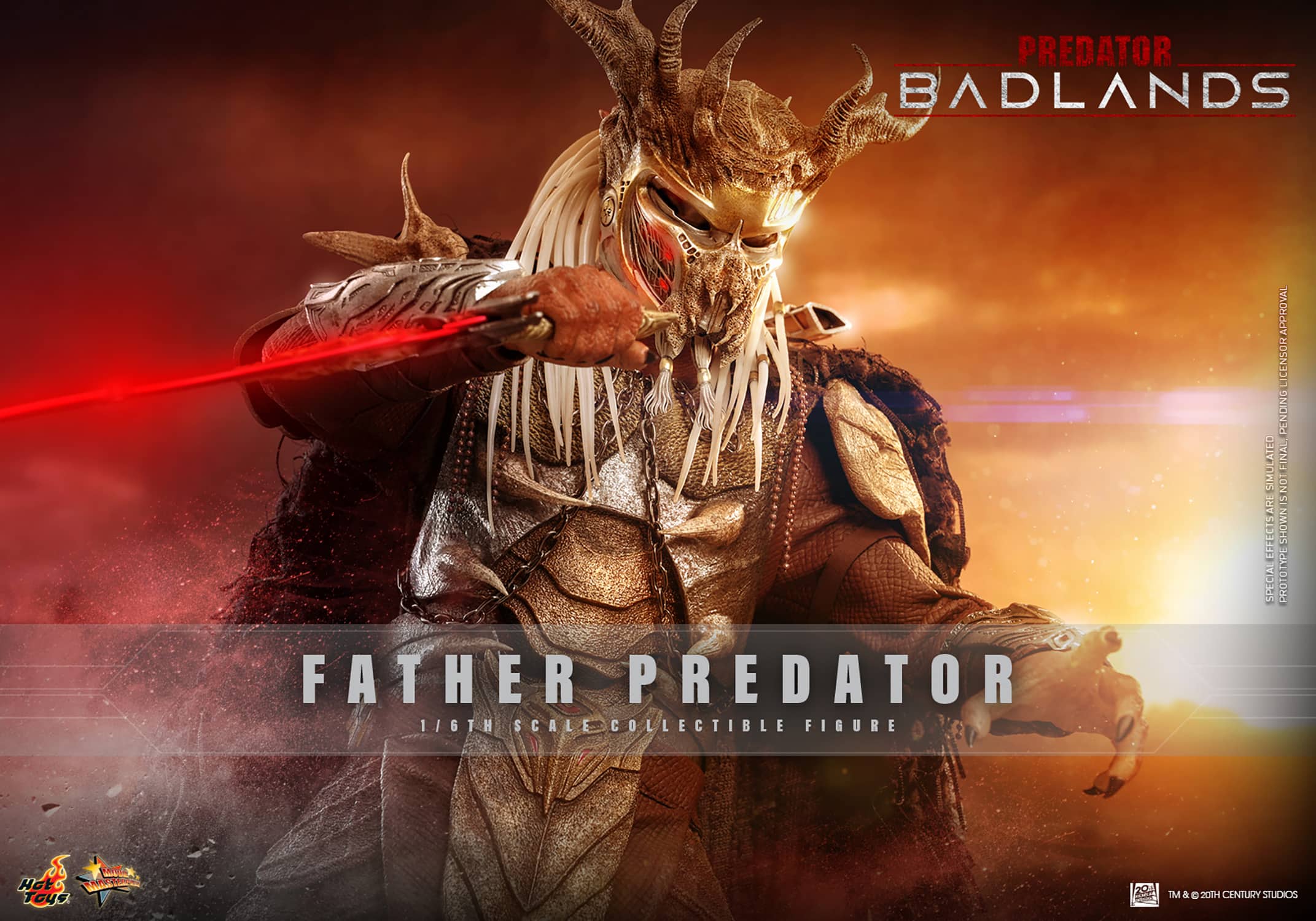 Father Predator Njohrr Sixth Scale Figure Predator: Badlands Limited Collectible